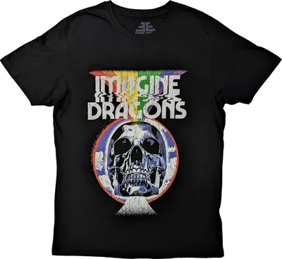 Produktbild von Imagine Dragons - T-Shirt für Herren/Damen Uni RO8550 (M) (Schwarz)