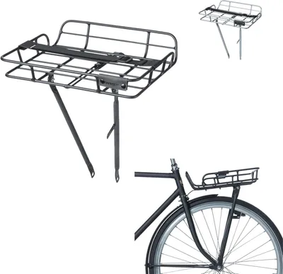 Productafbeelding van Bagagedrager fiets - 16 tot 28 inch - Mat zwart - Draagkracht 10 kg