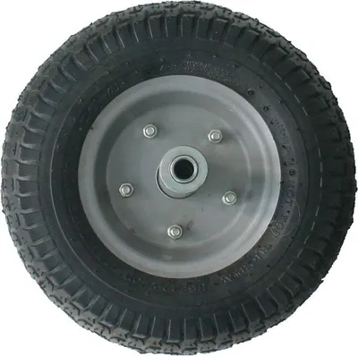 Obrázek produktu pro Kolečko pro rozmetadlo sypkých materiálů Goodfarm 411, osa 16 mm, kovové ložisko, náhradní.