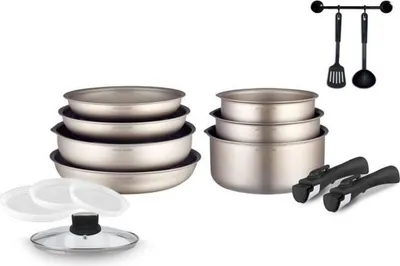 Produktbild von 15-teiliges Kochgeschirrset - Aluminium