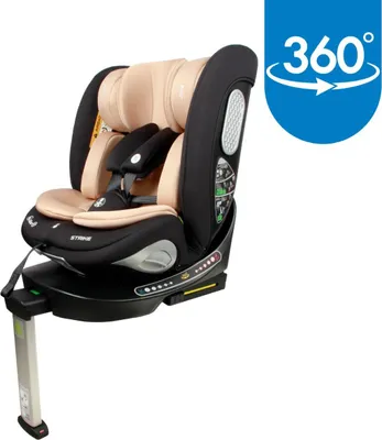 Produktbild von Moni Strike Sand Beige 40-150 cm 360° i-Size Kindersitz