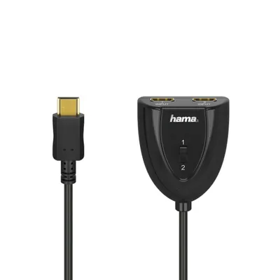 Obrázek produktu pro Pepna HDMI 2 v 1, 2 x HDMI samice - HDMI samec, ern