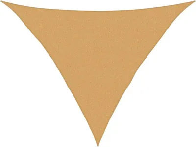 Obrázek produktu pro Stínicí plachta 160 g/m² trojúhelník písková 2,5x2,5x3,5 m HDPE