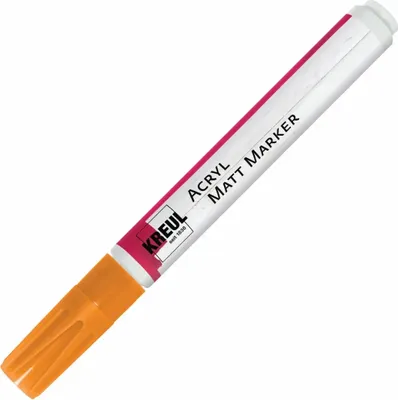 Obrázek produktu pro KREUL Akrylový matný fix střední oranžový