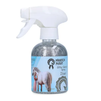 Produktbild von Paardenpraat Glitter Glamour Spray Silver