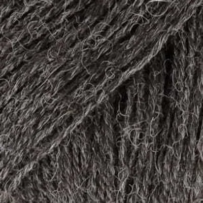 Produktbild von DROPS Alpaca Wolle 506, Dunkelgrau Mix, 100% Alpaka, 167m/50g, Weich & Strapazierfähig