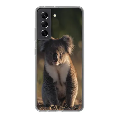 Produktbild von MuchoWow® Handyhülle Schutzhülle Hülle für Samsung Galaxy S21 FE Koala - Sonne - Tier - Kinder - Jungen - Mädchen Silikon Softcase Handy Hülle - Mobiltelefonhülle