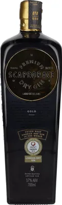 Produktbild von Scapegrace GOLD Premium Dry Gin 57% Vol. 0,7l