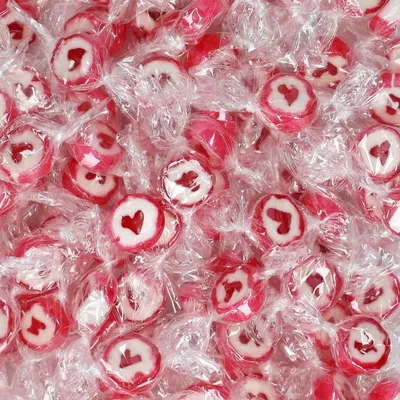 Produktbild von Cool Süße Herzen fruchtige Bonbons Beutel Wurfmaterial 1000g