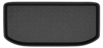 Produktbild von Kofferraumwanne für Volkswagen Up! 2011- (oberer Ladeboden) – Schwarz, passgenau