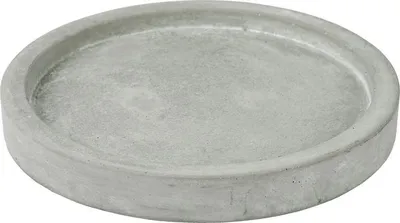 Produktbild von Zementteller - 125mm grau