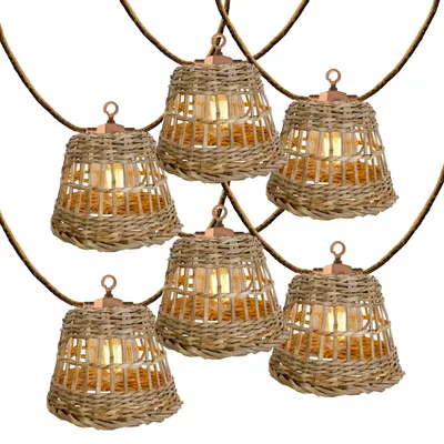 Produktbild von Hybrid Solar Lichterkette SAMOA 13m