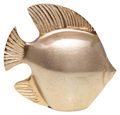 Produktbild von Goldfarbener Zierfisch, H 19,5 cm