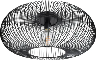 Produktbild von Urban Interiors Deckenleuchte Meya Large – Metall – Schwarz – Ø50