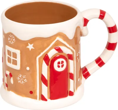 Produktbild von Weihnachtsbecher Lebkuchenhaus, 500 ml