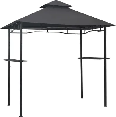 Produktbild von vidaXL BBQ-Pavillon 240x150x255 cm Anthrazit Stahl