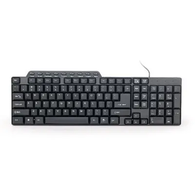 Image de GEMBIRD Gembird KB-UM-104 keyboard Universal USB QWERTY US English Black