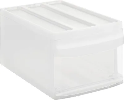 Produktbild von Rotho Schubladenbox M SYSTEMIX Schublade 12 L - Aufbewahrungsbox 25,5 x 39,5 x 20,3 cm - Organizer aus Kunststoff - stapelbar und erweiterbar