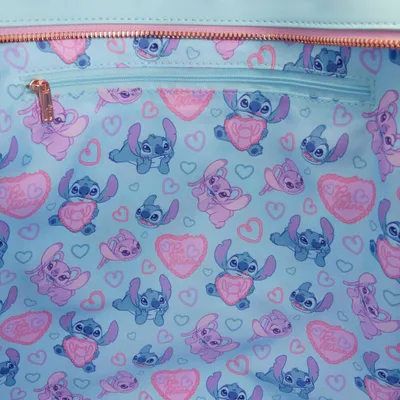 Produktbild von Loungefly Tasche Disney Stitch & Angel True Love
