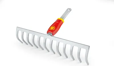 Produktbild von WOLF-Garten DR-M 30 RECHEN, Rechen, Rot, Silber, Stahl, 1 Stück(e), 300 mm