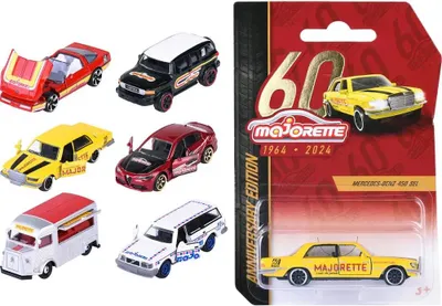 Zdjęcie produktu dla Majorette 60-Lecie: Metalowe Autka Kolekcjonerskie 1:64