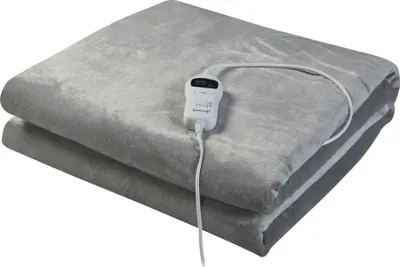 Produktbild von Heizdecke ’Archi’ elektrisch mit 10 Stufen 180 x 130 cm Dunkelgrau