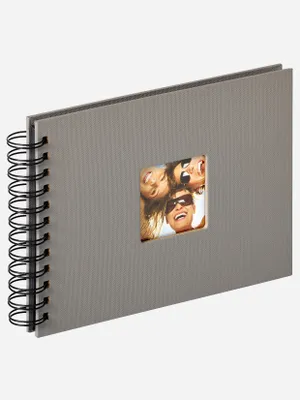 Produktbild von Walther, SA-109-X,Spiralalbum Fun grau, 23X17 cm