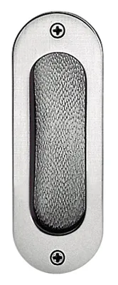 Zdjęcie produktu dla Osłona drzwi przesuwnych FSB 4212 żaluzja długość 120 mm szerokość 40 mm stal nierdzewna matowa owalna - 0 42 4212 00000 6204