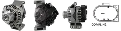 Produktbild von CASCO CAL15395GS Lichtmaschine Generator LiMa 120A 12V für FIAT GRANDE PUNTO (199) für ALFA ROMEO MITO (955)