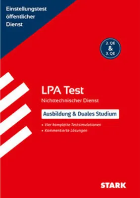 Produktbild von STARK LPA Test - Einstellungstest öffentlicher Dienst