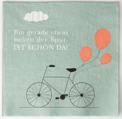 Produktbild von Räder Serviette 33x33cm Bin gerade etwas neben...