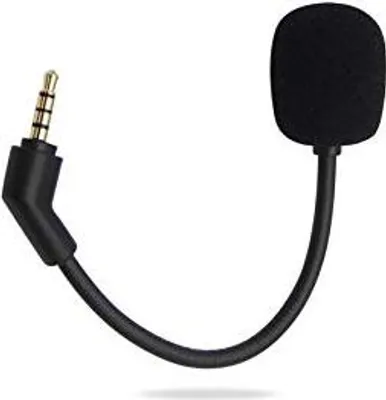 Produktbild von Ersatzspiele Mikrofon Hyperx Cloud Flight & S Headset auf PS4 PS5 Xbox One PC, abnehmbar 3,5 mm Boom