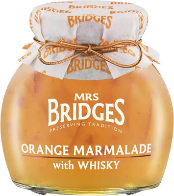 Produktbild von Mrs Bridges Orangen Marmelade mit Whisky 340g
