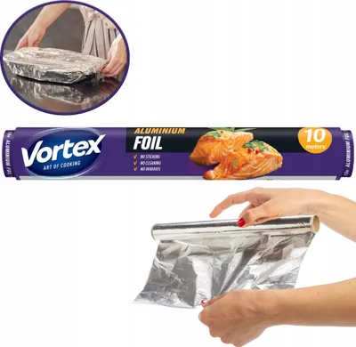Zdjęcie produktu dla Folia aluminiowa VORTEX standard 10 m