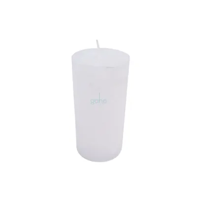 Obrázok produktu pre SVIEČKA VALEC Iris 6x10cm BIELA
