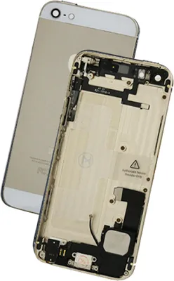 Produktbild von Akkudeckel für Apple iPhone 5 inkl. Ersatzteile gold