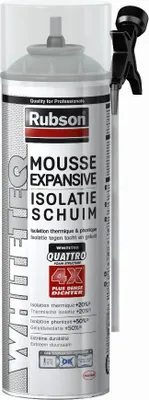 Image de Mousse expansive thermique et phonique en aérosol RUBSON - 500 ml - 1915593