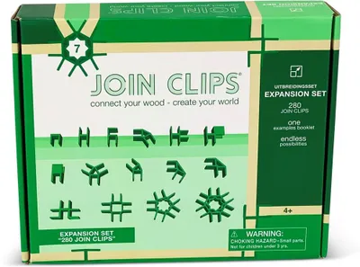 Image de JOIN CLIPS Kit d'extension 280 JOIN CLIPS (connecteur à construire avec KAPLA)