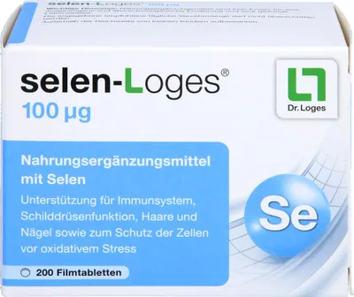 Produktbild von selen-Loges 100 µg Tabletten, 200 St., 200 St. Tabletten
