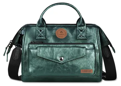 Produktbild von CABAIA Handtasche Umhängetasche Adventurer Iridescent Crossbody Lucerne dunkelgrün
