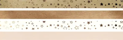 Image de Bande de pliage. Étoile bronze 96p.