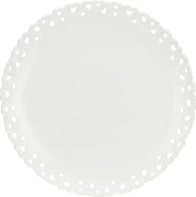 Produktbild von La Porcellana Bianca verzierter Kuchenteller 34 cm P003900034