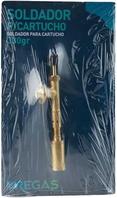 Produktbild von Yregas Lötlampe Für Kartusche Mit Regler Btp300 Golden Golden One Size