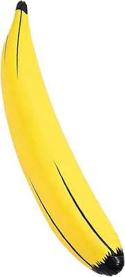 Produktbild von Aufblasbare Banane 1,8 m, PVC, Badespielzeug für Pool