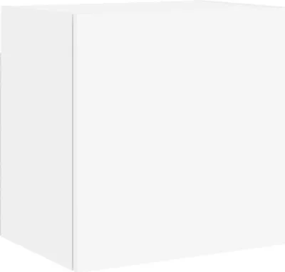Immagine prodotto di Parete TV bianca 40,5x30x40 cm in materiale ligneo