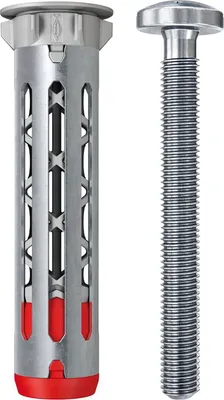 Obrázek produktu pro Fischer DuoHM 4 x 55 S PH PZ, Hmoždinka do zdi, Šedá, Křížový, PZ2, 4 mm, 55 mm
