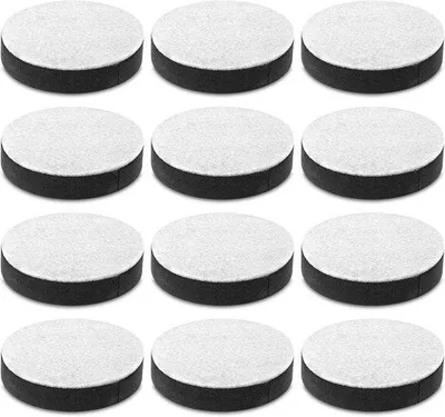 Produktbild von 12 Stück Möbelhochsteller - Möbelmontagezubehör - Hochsteller - Selbstklebende Bettversteller - Antislip Tischhochsteller - Bankhochsteller