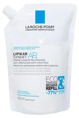 Obrázok produktu pre La Roche-Posay Lipikar Syndet AP+ Krem myjący do ciała, zapas, 400 ml
