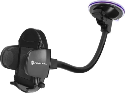 Produktbild von Autohalterung, Windschutzscheibe + Armaturenbrett, Forcell - Schwarz