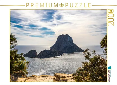 Produktbild von CALVENDO Puzzle Es Vedrà 2000 Teile Puzzle quer | 2000 Teile Lege-Größe 90x67cm Foto-Puzzle für glückliche Stunden